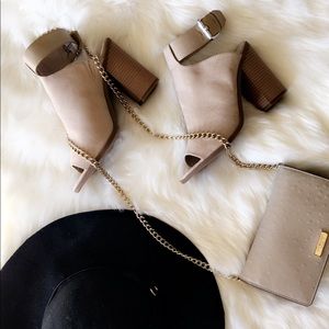 Suede Booties